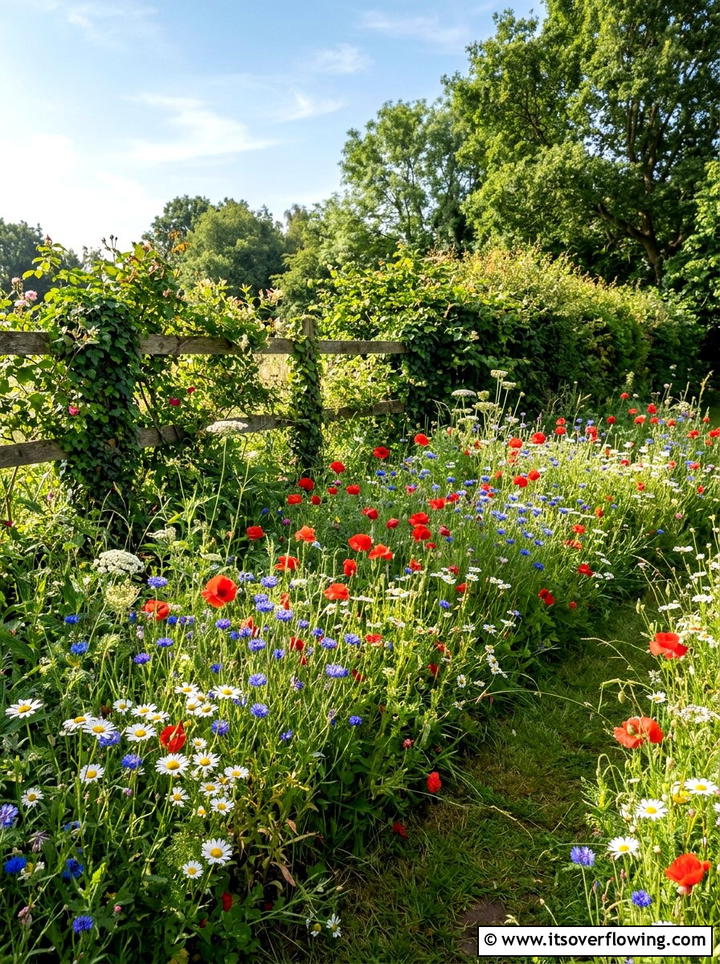 Wildflower Patch - 25 small garden ideas for backyard