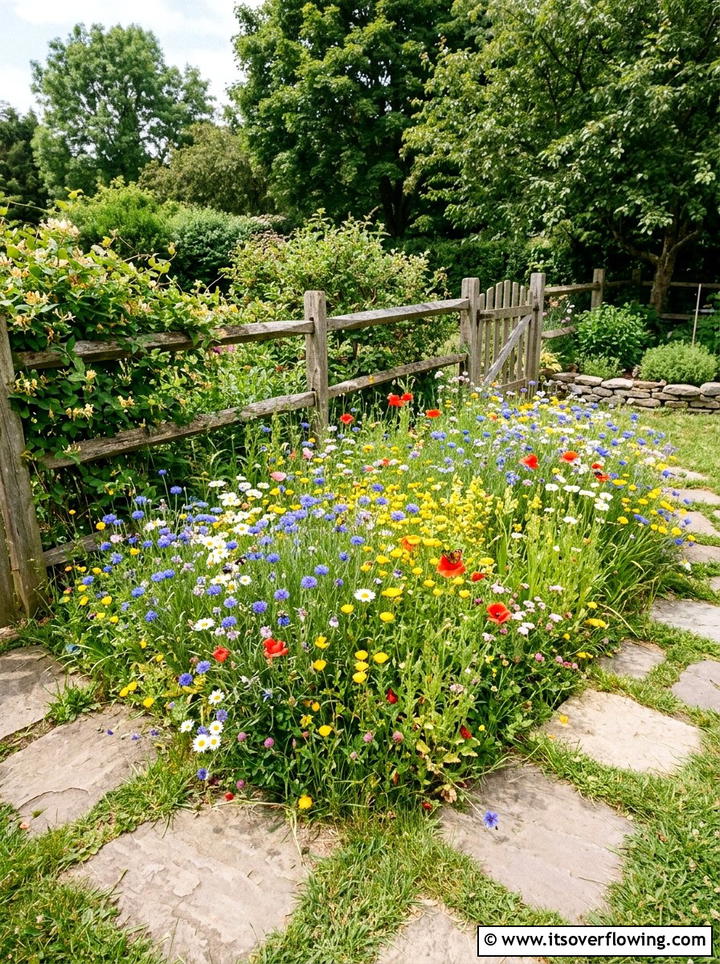 Wildflower Patch - 25 small garden ideas on a budget