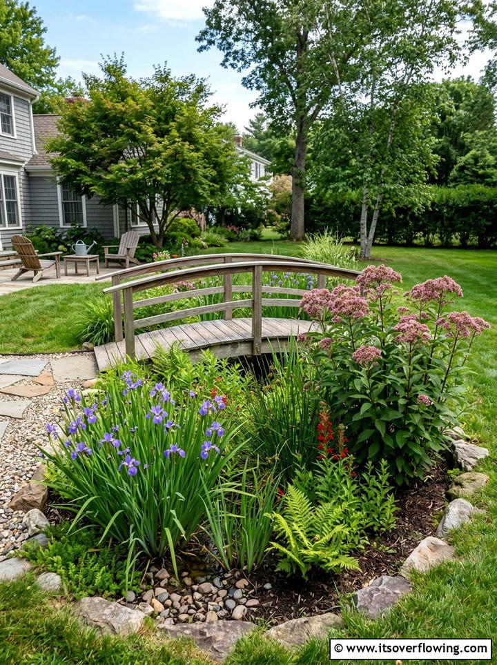 Wildflower Rain Garden - 25 garden ideas with wildflowers