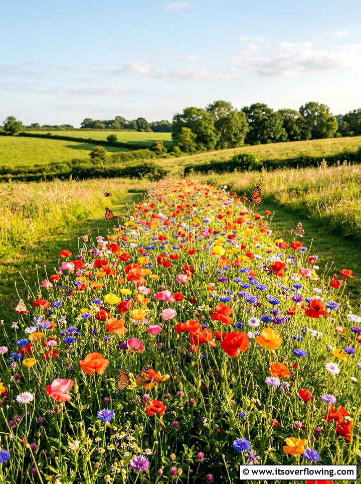 Wildflower Seed Patch - 25 creative garden ideas diy