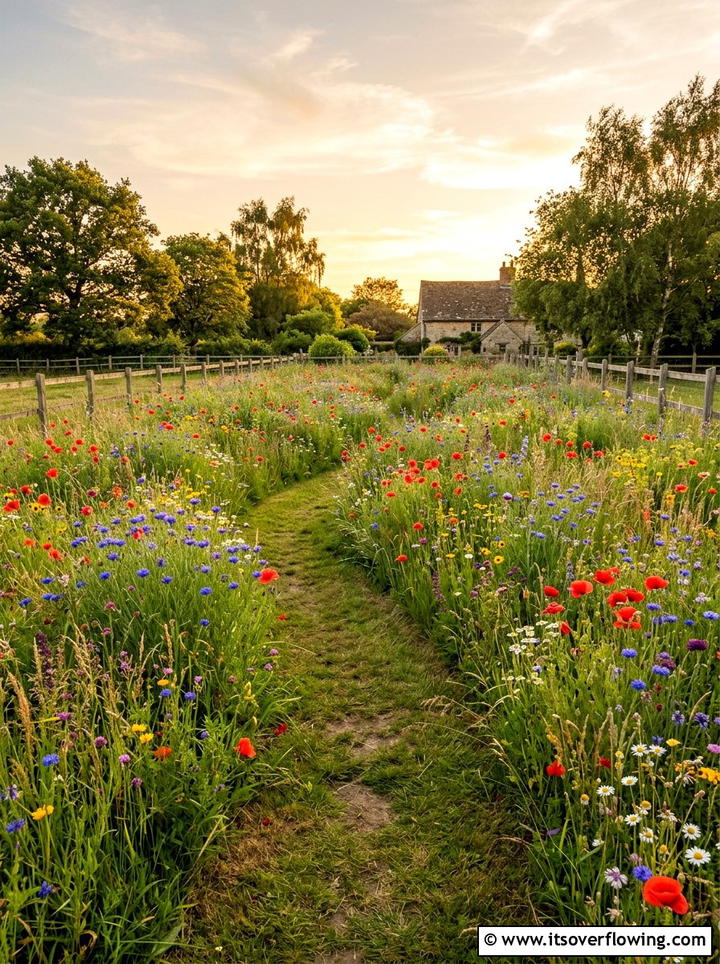 Wildflower meadow - 25 garden ideas for traditional homes