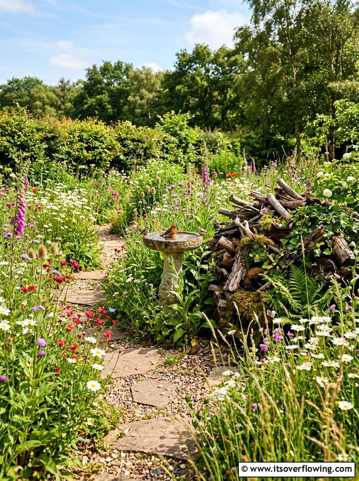 Wildlife Garden - 25 small garden ideas with no lawn