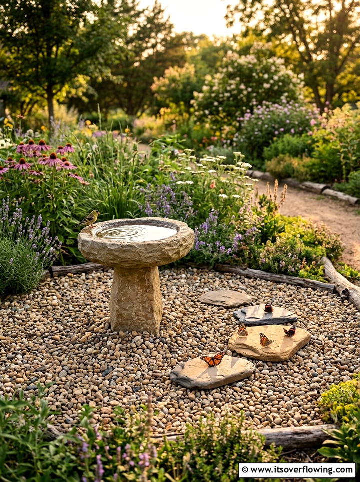 Wildlife Gravel Patch - 25 garden ideas with gravel