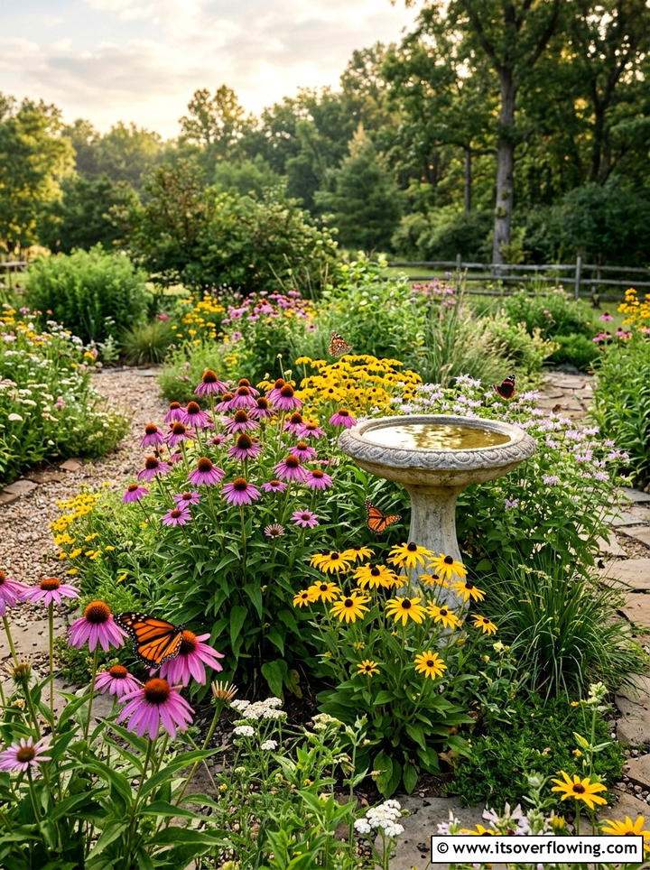 Wildlife Pollinator Garden - 25 garden ideas for suburban homes