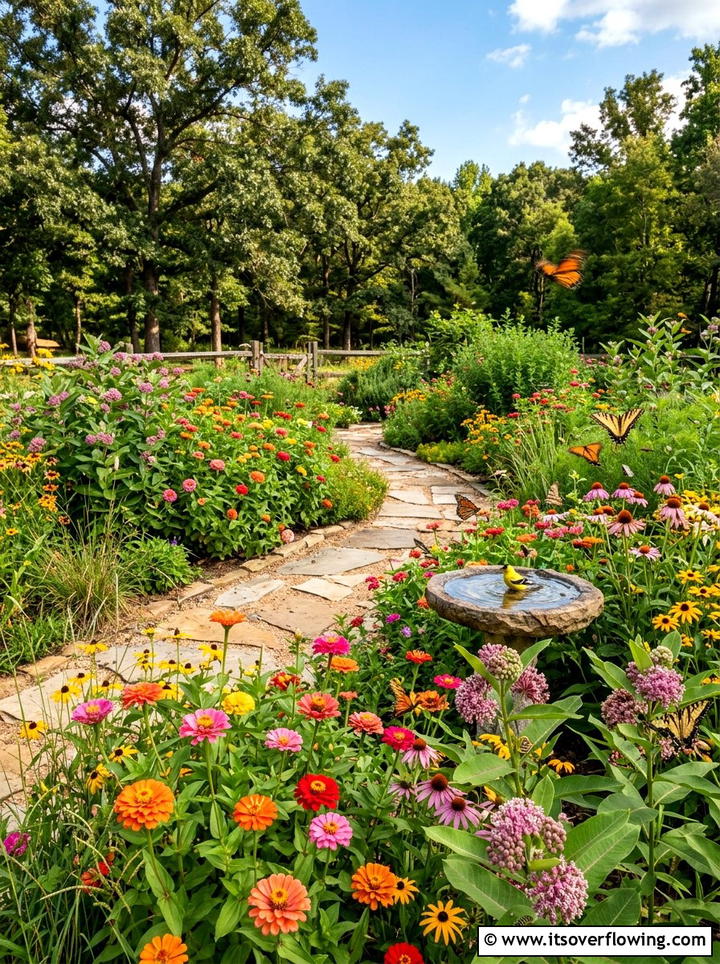 Wildlife Pollinator Garden - 25 creative garden ideas for suburban homes