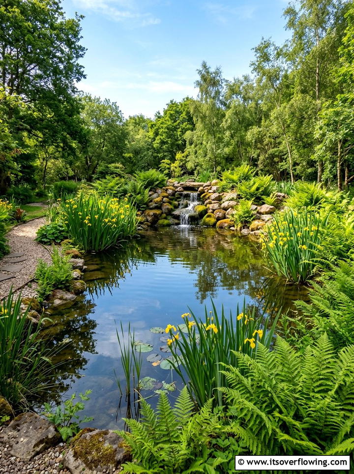 Wildlife Pond - 25 garden design ideas for cottage gardens