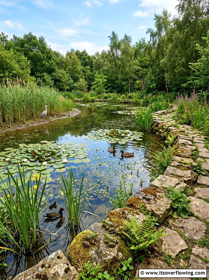 Wildlife Pond - 25 unique garden ideas
