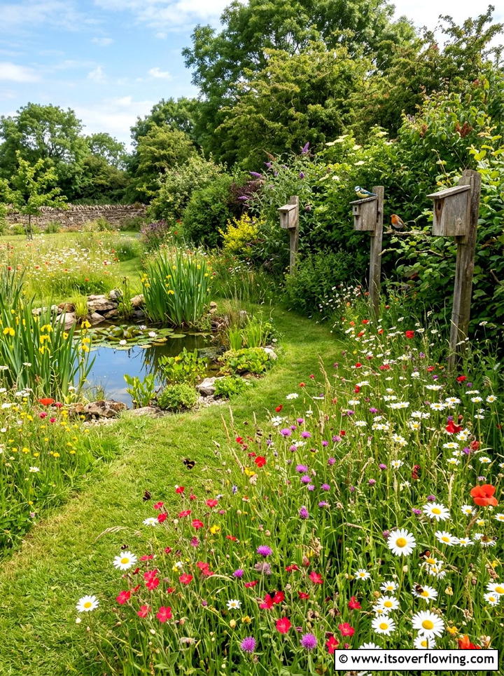 Wildlife friendly garden - 25 garden design ideas