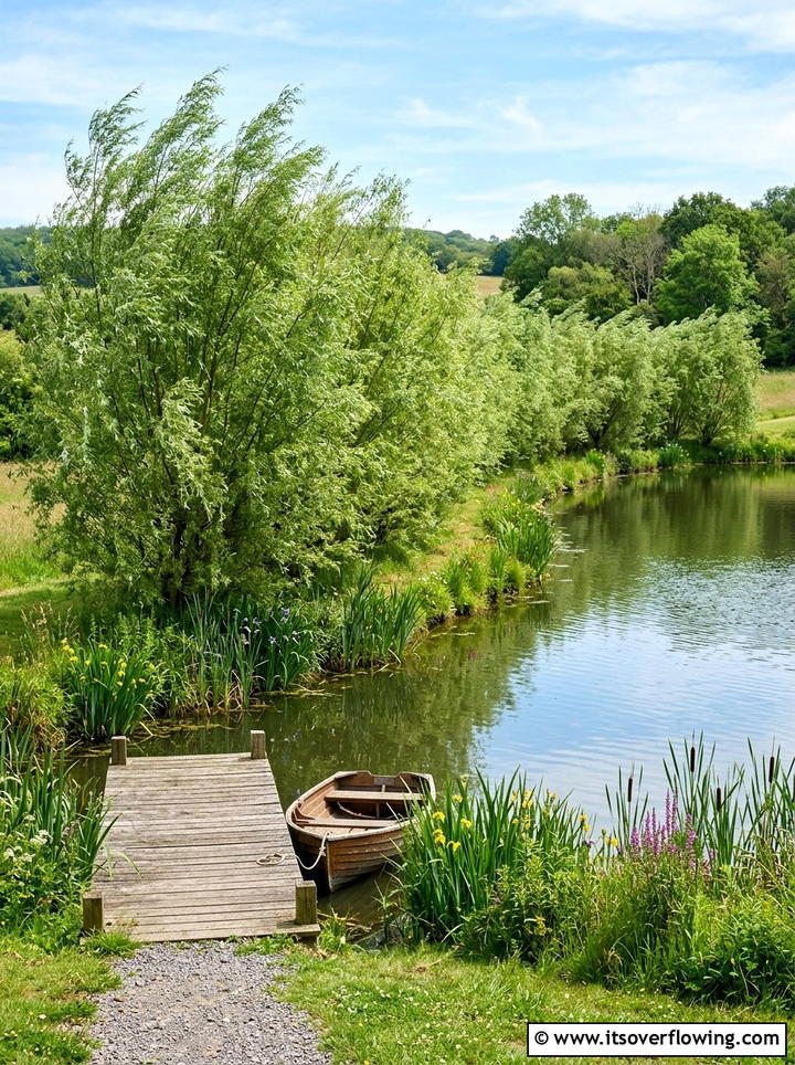 Willow Hybrid Fence - 25 backyard ideas with privacy trees