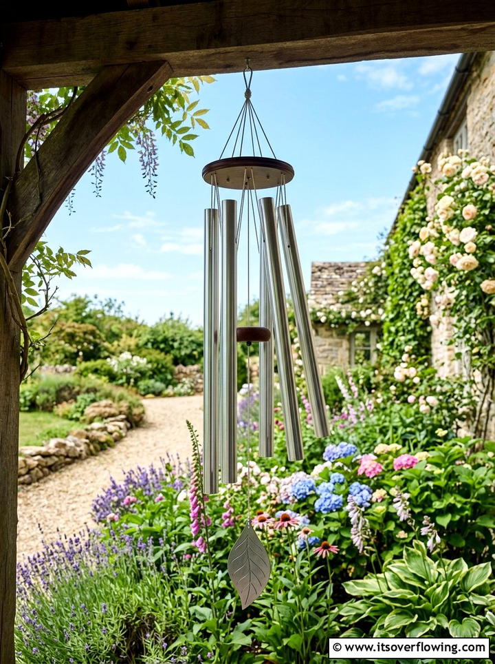 Wind Chime Decor - 25 garden decor ideas for backyards
