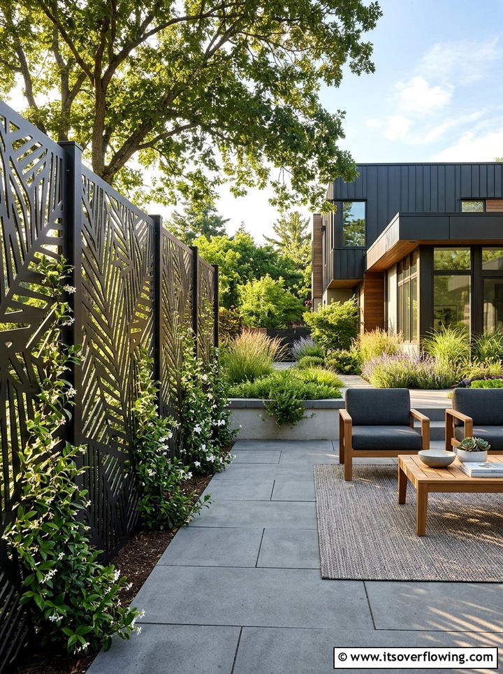Windbreak Screens - 25 backyard ideas for year round use