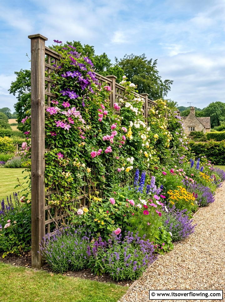 Windbreak garden wall - 25 garden ideas for butterflies