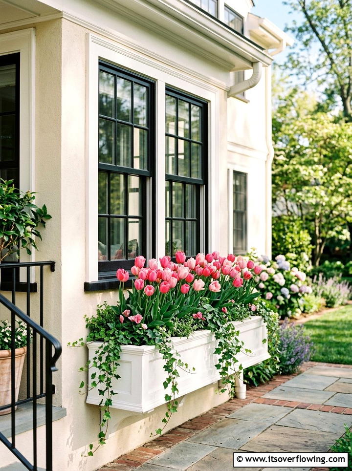 Window Box Container - 25 garden ideas with pots