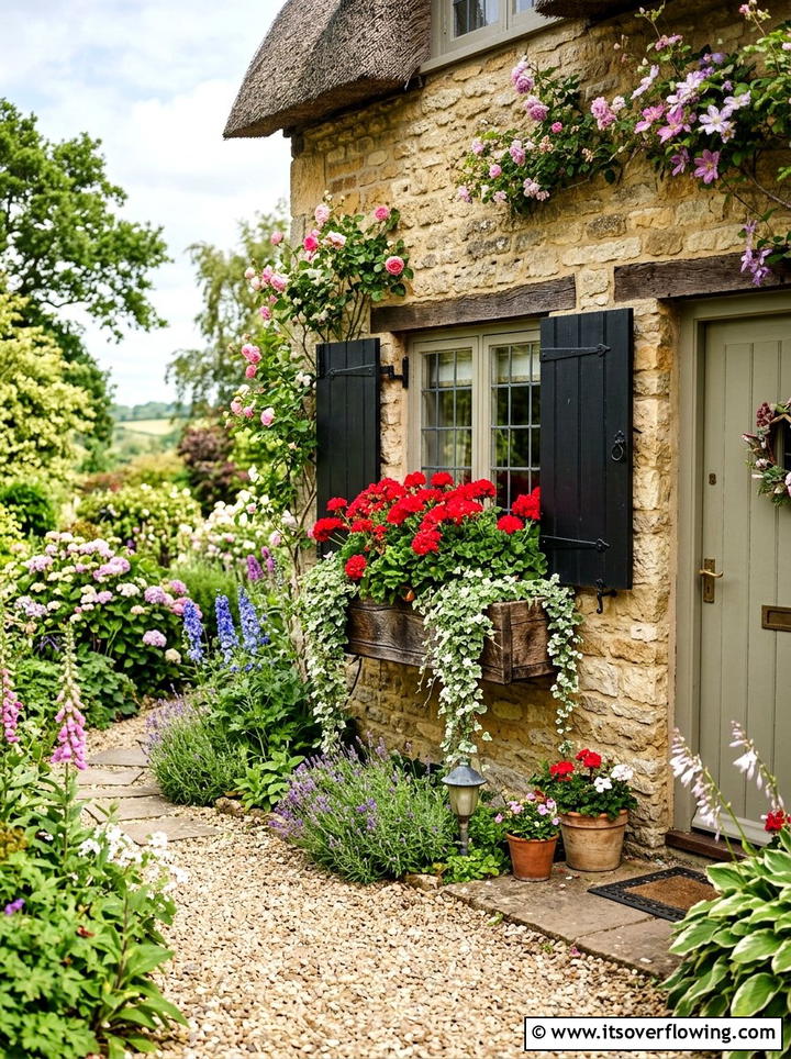Window Box Flowers - 25 cheap garden ideas with curb appeal upgrades