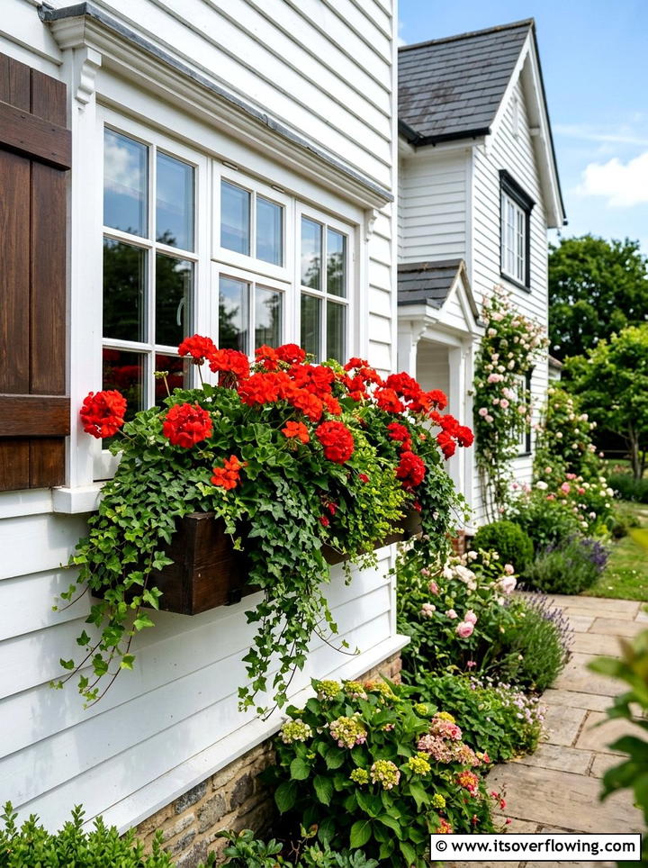 Window Box Garden - 25 garden ideas for front yards