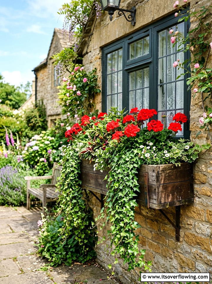Window Box Planter - 25 garden ideas diy
