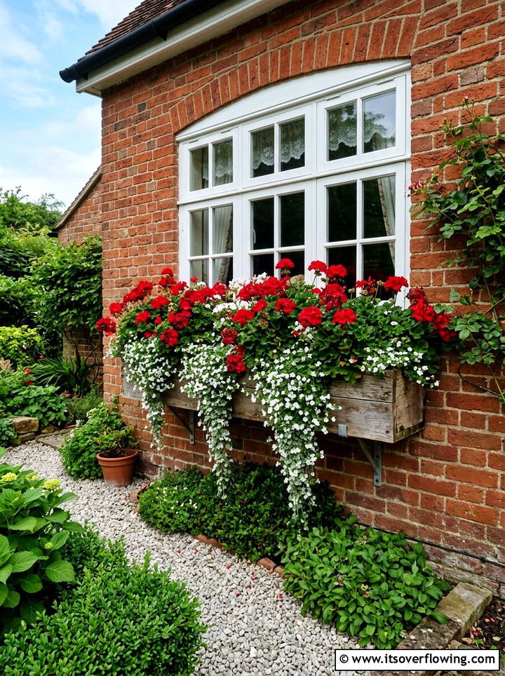 Window Box Planter - 25 cheap garden ideas for small spaces