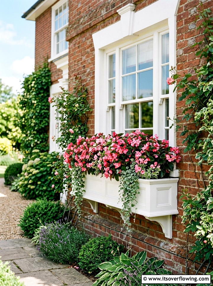 Window Box Planter - 25 upcycled garden ideas with old drawers