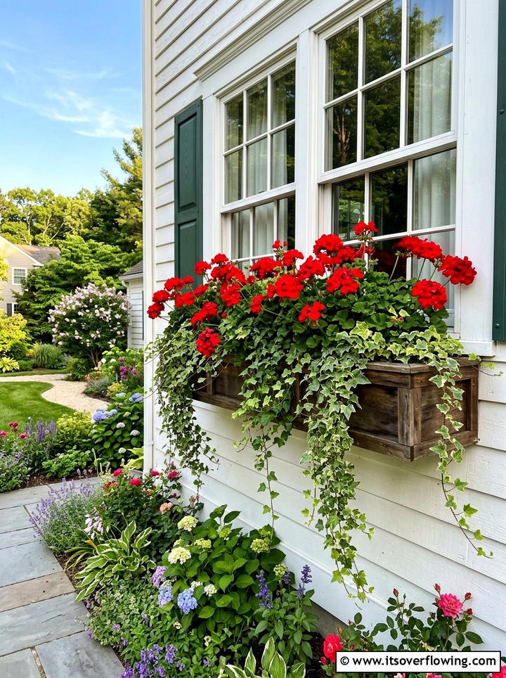 Window Box Planter - 25 garden decor ideas on a budget