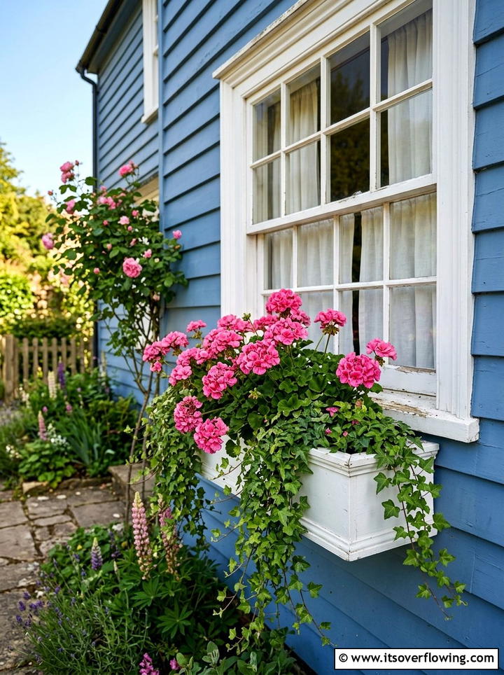 Window Flower Box - 25 front porch ideas diy