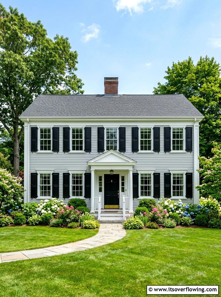 Window Shutters Paint - 25 cheap garden ideas with curb appeal upgrades