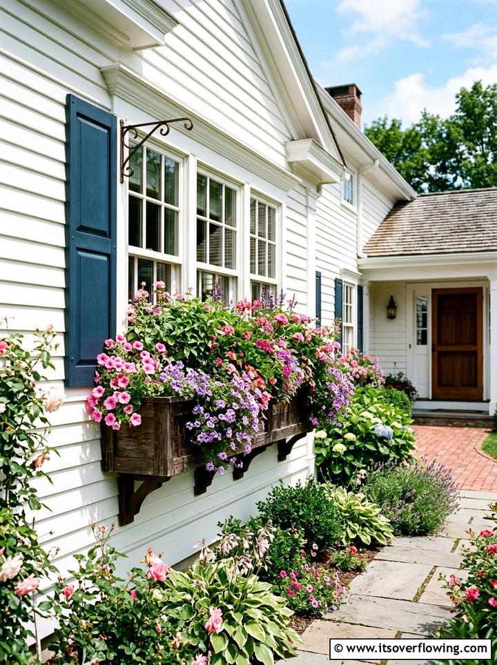 Window box garden - 25 small garden ideas for full sun