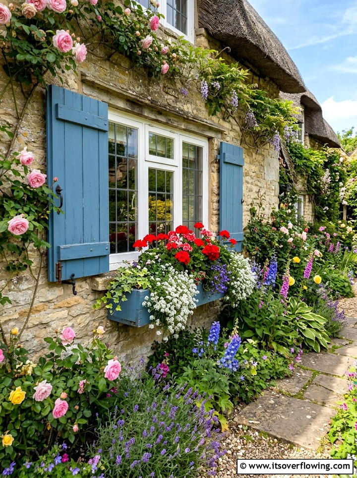 Window box planter - 25 garden ideas with planters