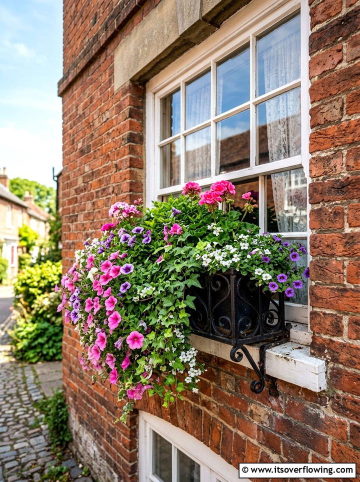 Window box planter - 25 creative garden ideas for urban homes