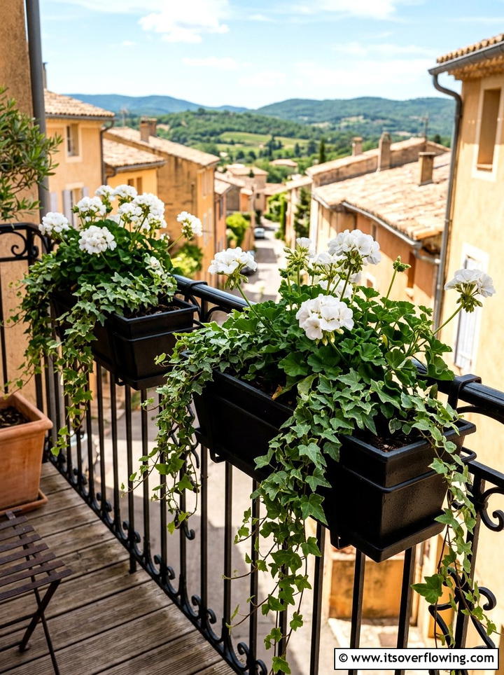 Window box planters - 25 creative garden ideas for balconies
