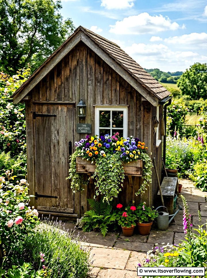 Window box - 25 creative garden ideas with pallet planters