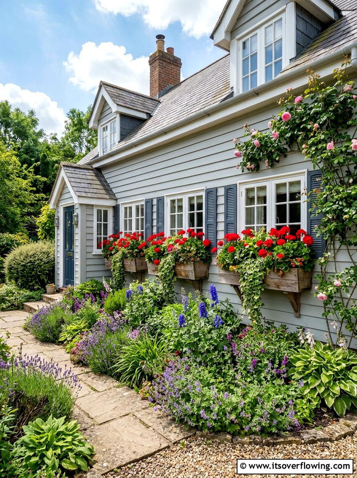 Window flower boxes - 25 garden decor ideas for curb appeal