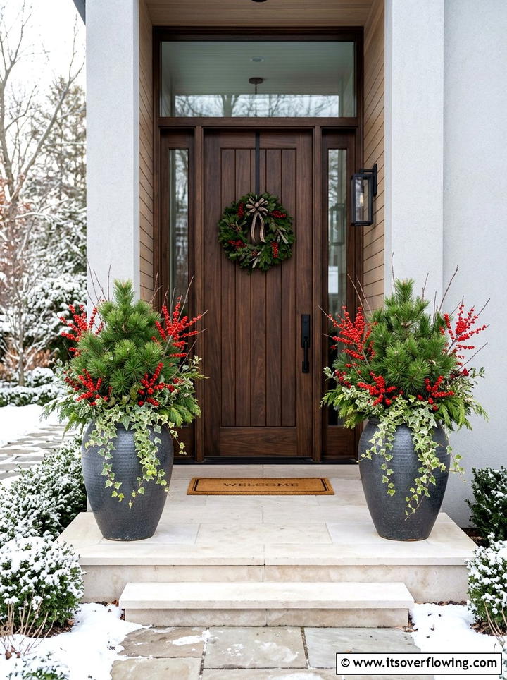 Winter Container Garden - 25 garden ideas for winter