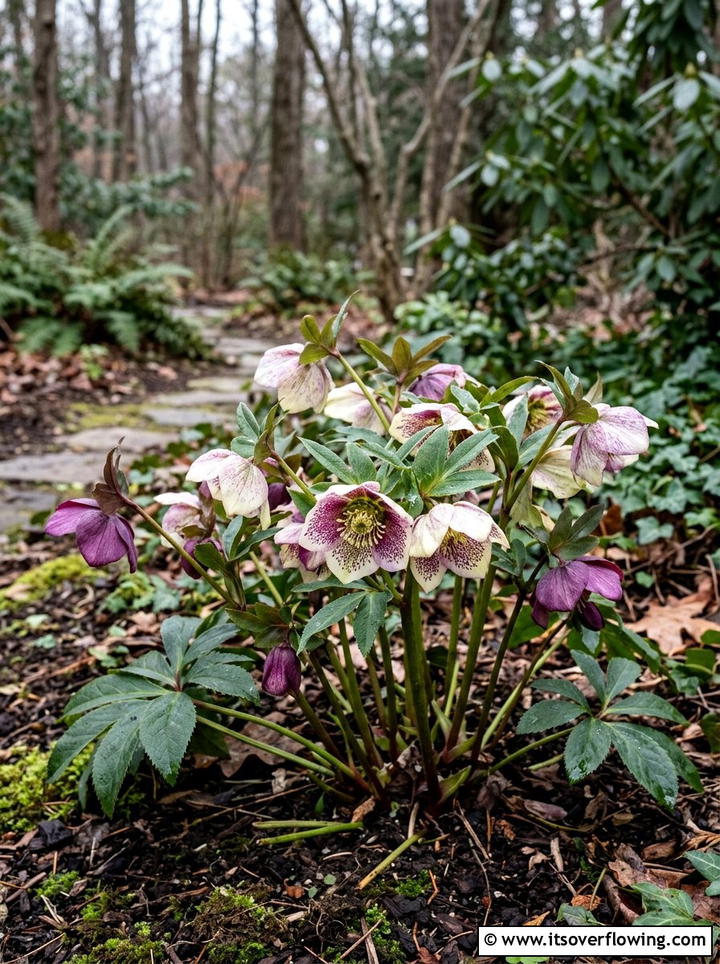 Winter Hellebore - 25 garden ideas for year round color