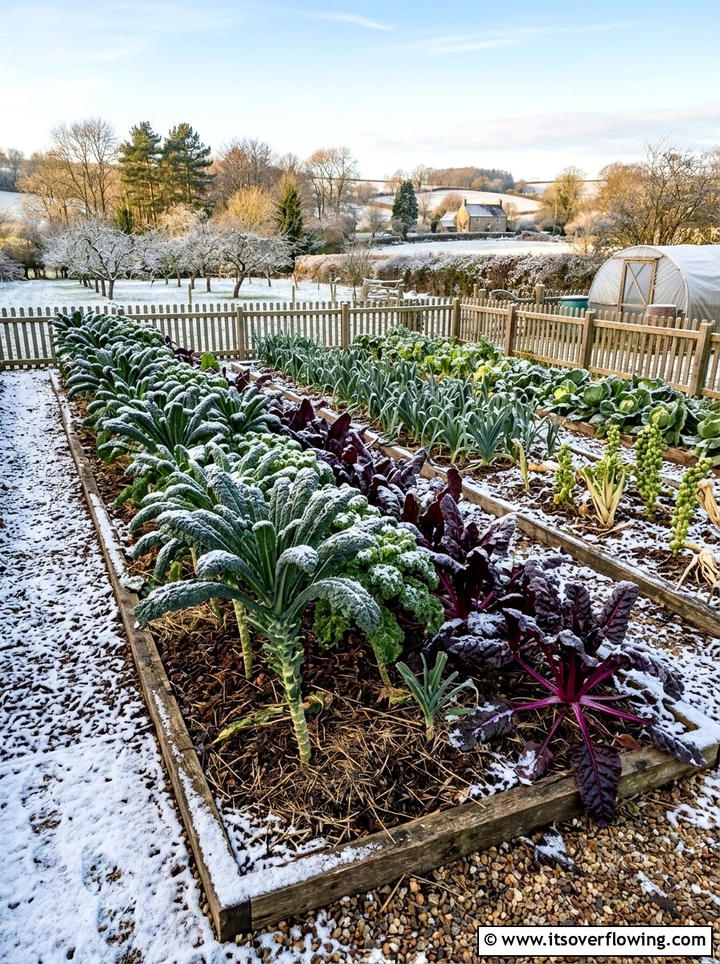 Winter Vegetable Patch - 25 garden ideas for winter