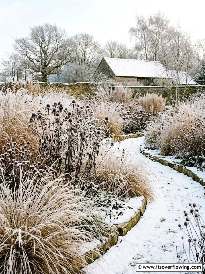 Winter interest wildflower garden - 25 creative garden ideas with native wildflowers