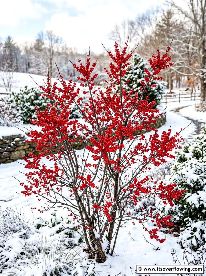 Winterberry Holly - 25 garden ideas for year round color