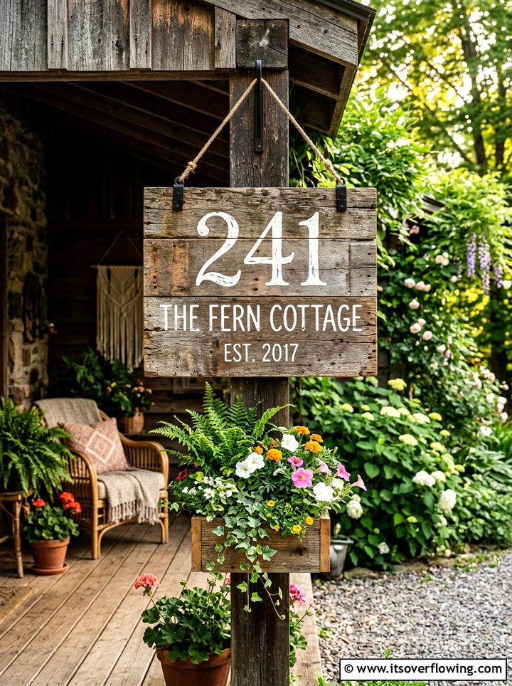 Wood Bead Garland - 25 front porch decor ideas with boho textures