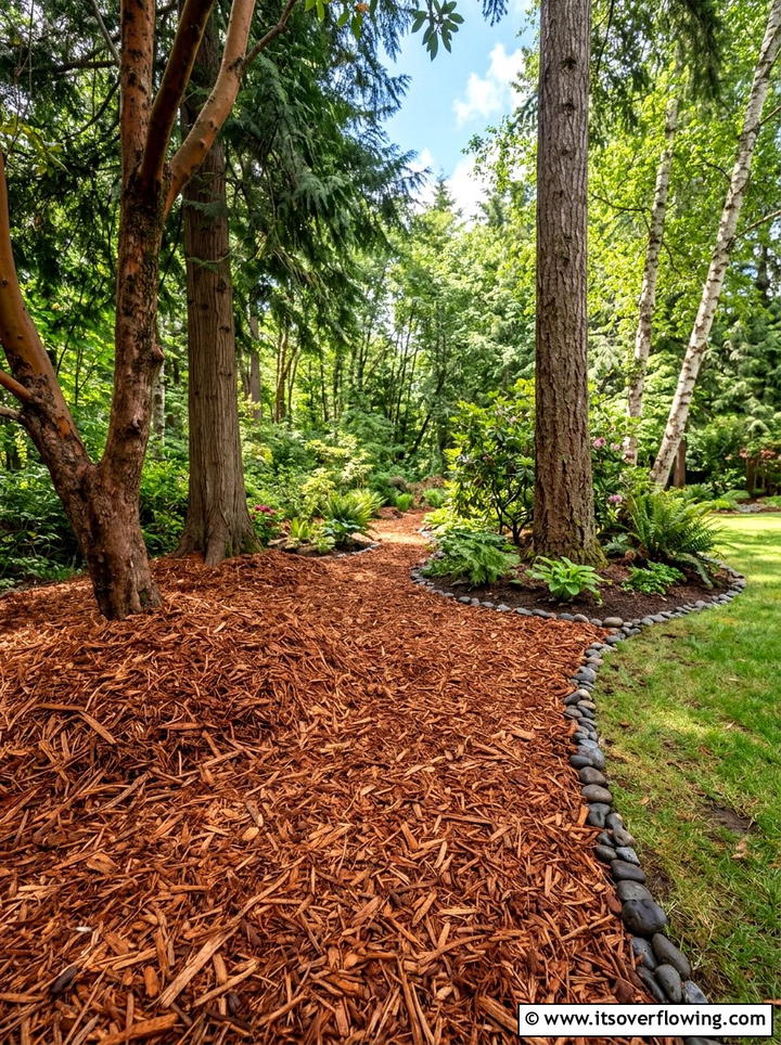 Wood Chips - 25 backyard ideas for low upkeep