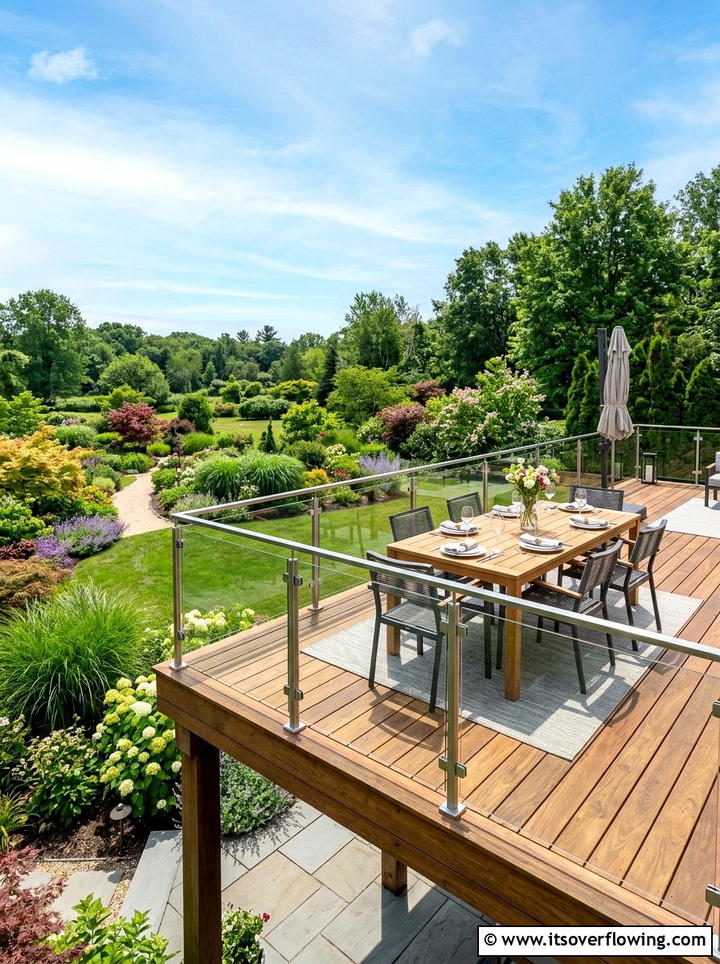 Wood Deck - 25 backyard ideas