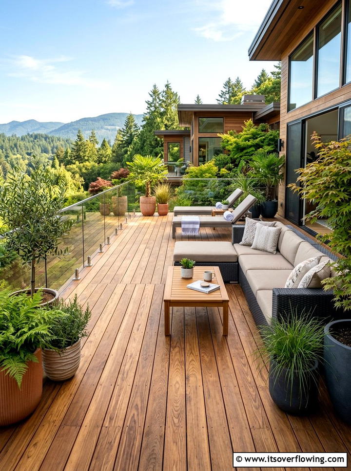 Wood Decking - 25 garden design ideas with texture