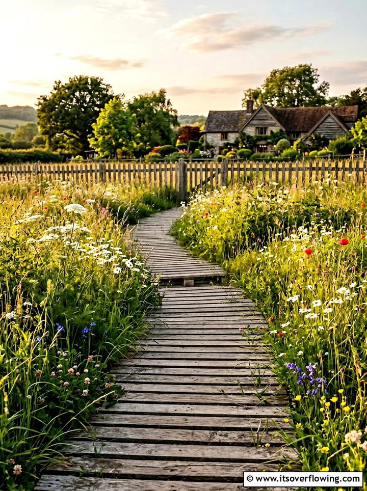 Wood Pallet Walk - 25 reusing old things ideas for garden pathways