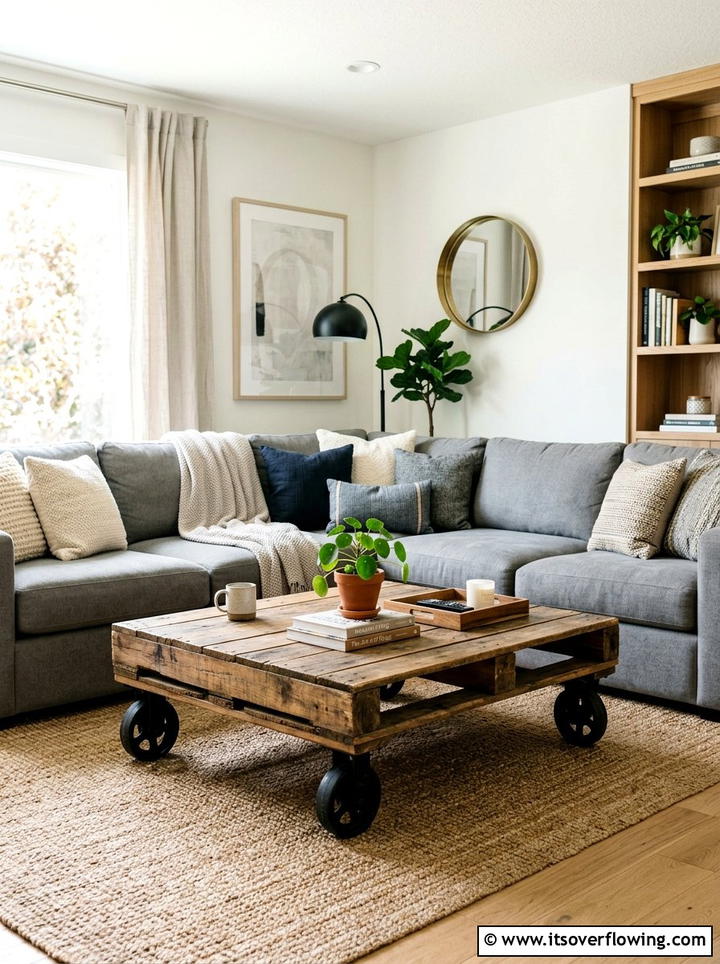 Wood Pallet - 25 reusing old things ideas for tables