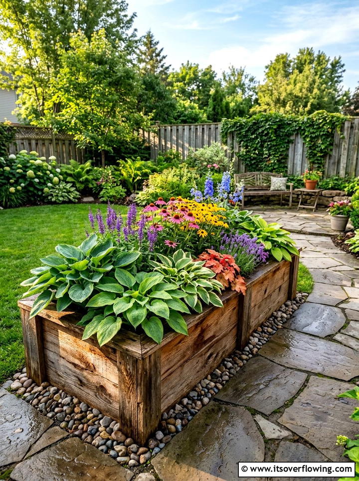 Wood Planter Box Landscape - 25 garden ideas with planter boxes