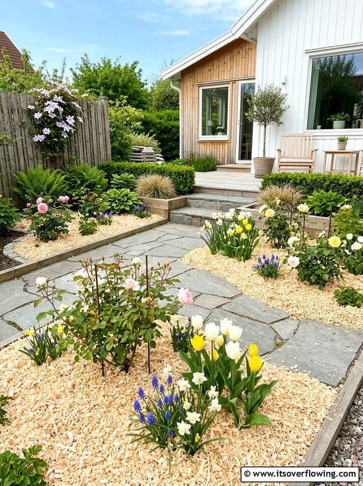 Wood Shaving Mulch - 25 garden ideas with mulch