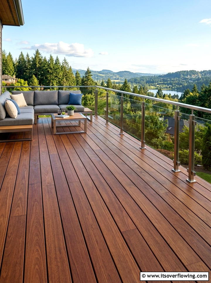 Wood deck layout - 25 backyard ideas with minimalist style