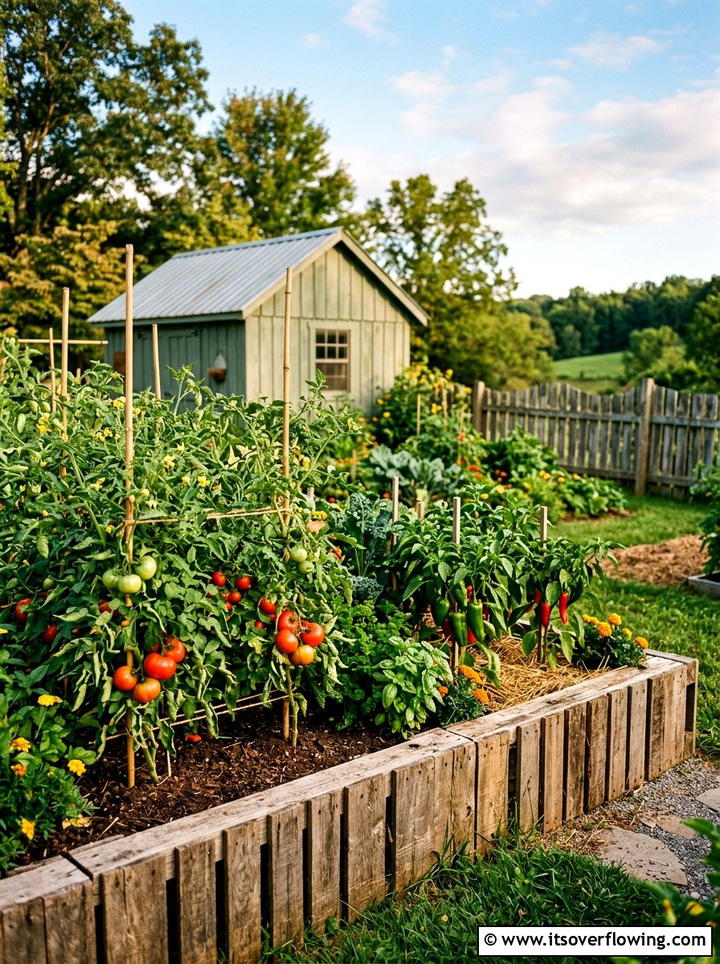 Wood pallet garden edge - 25 reusing old things ideas for garden edging