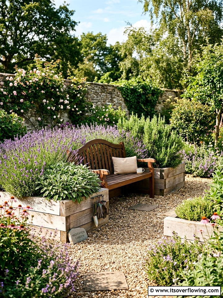 Wooden Bridge Over Water - 25 creative garden ideas with meditation corners