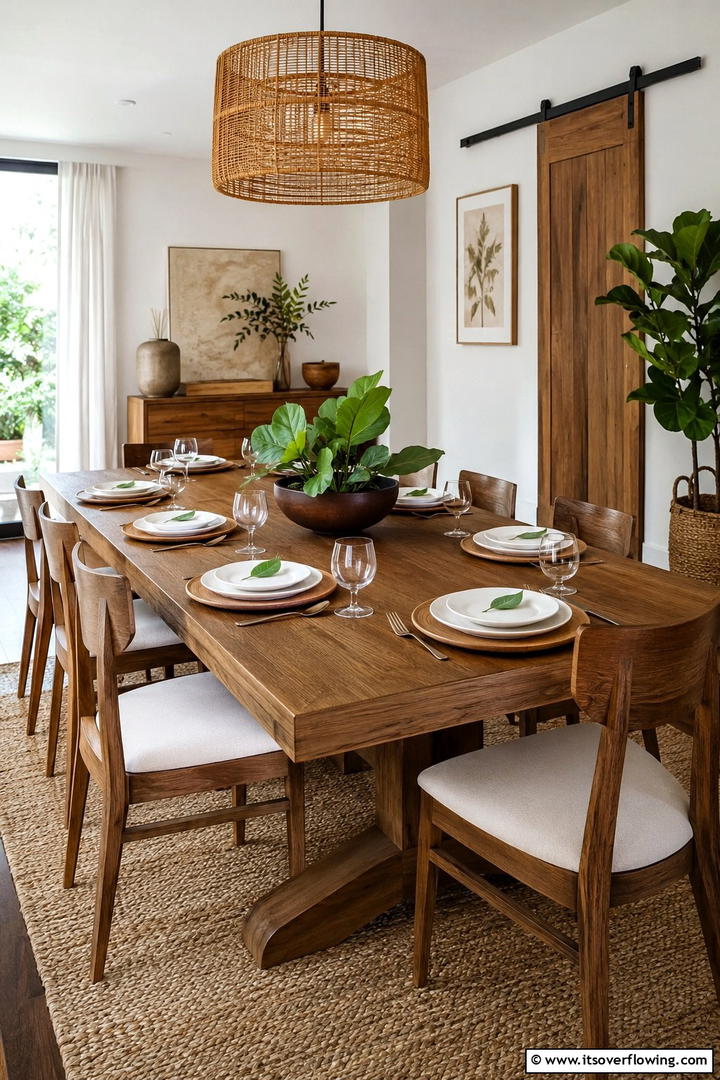 Wooden Charger Plates - 50 Fall Table Decor Ideas Roundup- Seasonal Styling