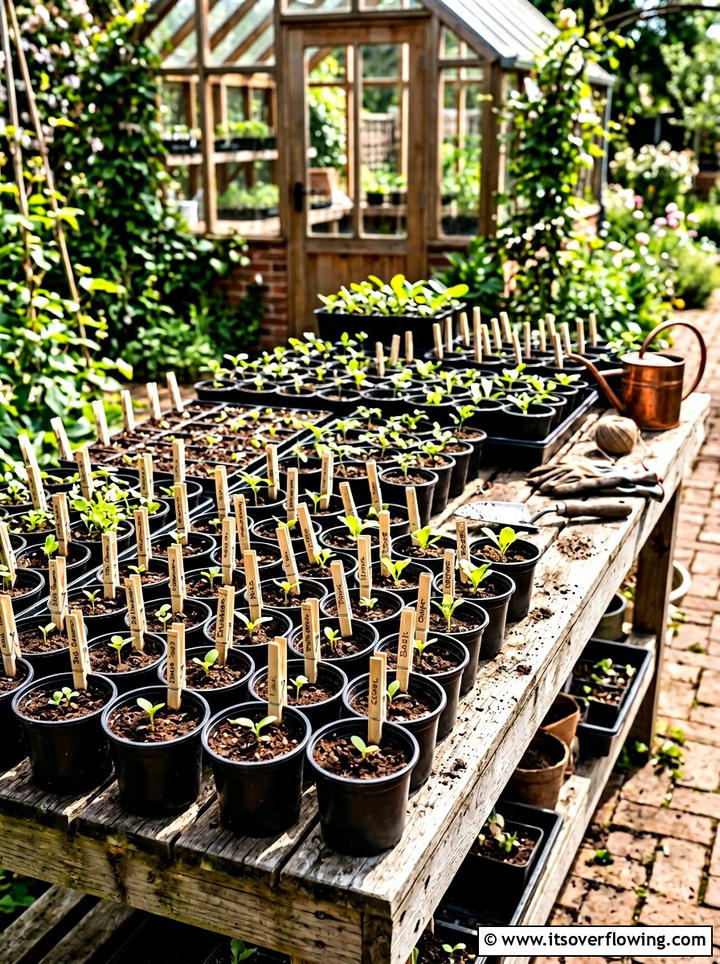 Wooden Clothespin Plant Tags - 25 garden ideas with plant markers