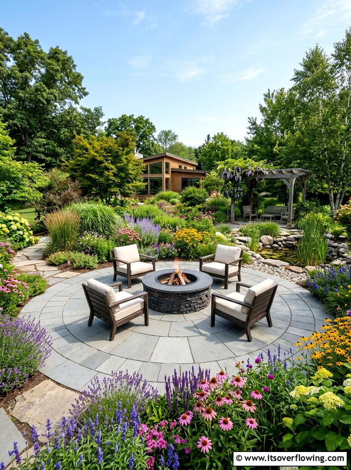 Wooden Deck - 25 garden ideas for meditation